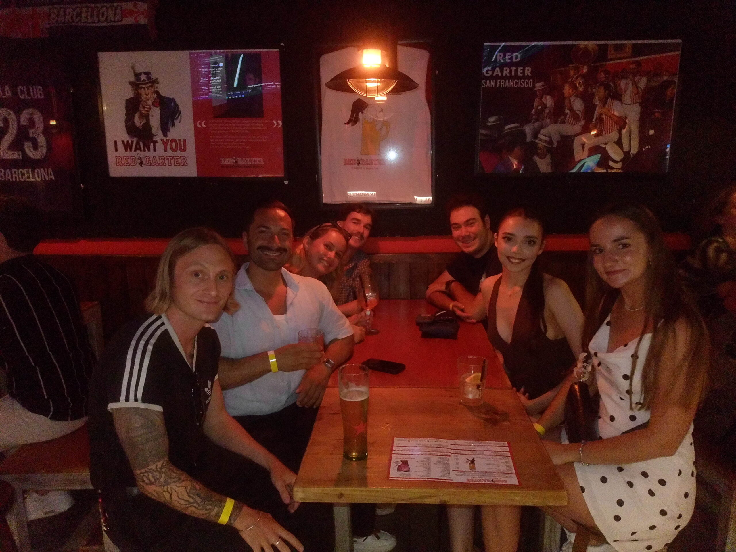 Club night in Barcelona