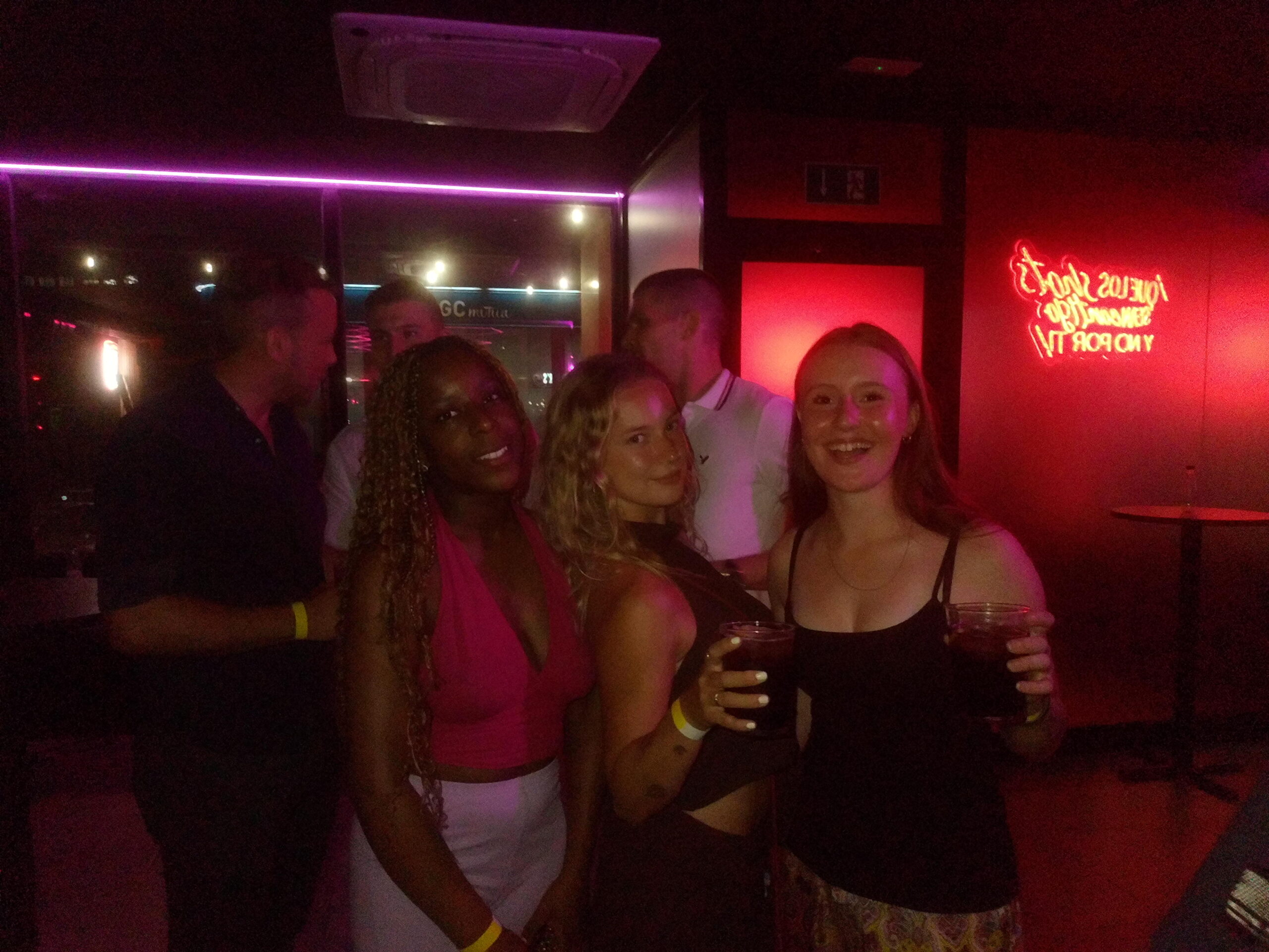 Third social event before the club in Barcelona